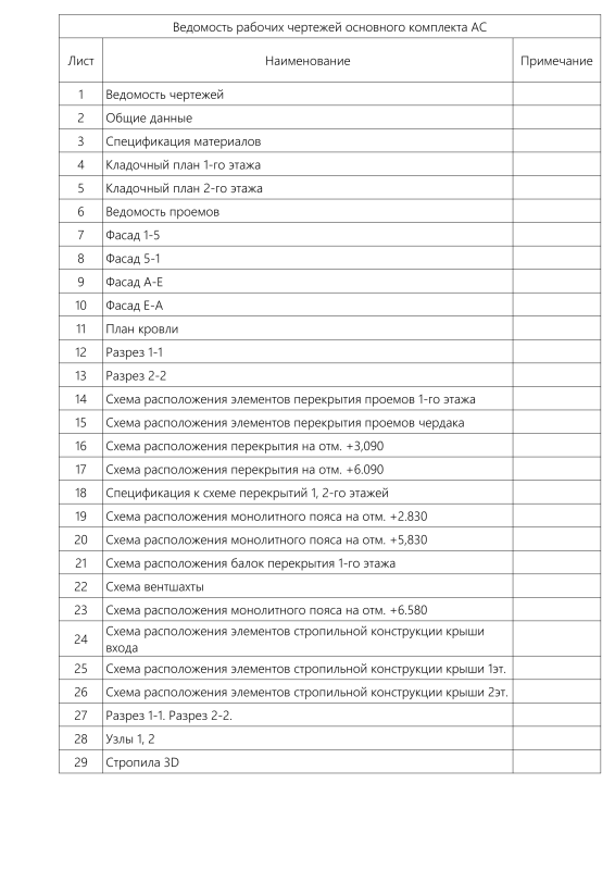 С12-Проект двухэтажного дома из газобетона